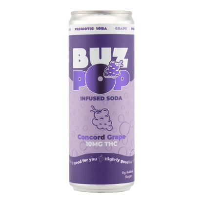 No Coast/Buz Pop Thc Seltzer Sodas (10mg)