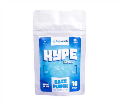 High North Hype Bites THC Gummies (50mg)