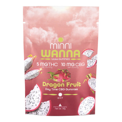 Minni Wanna THC/CBG Gummies (50mg THC + 100mg CBG)