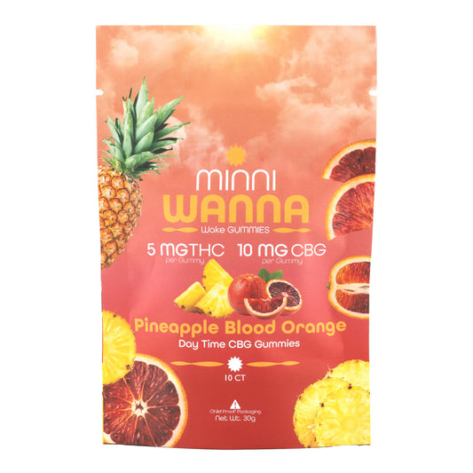 Minni Wanna THC/CBG Gummies (50mg THC + 100mg CBG)
