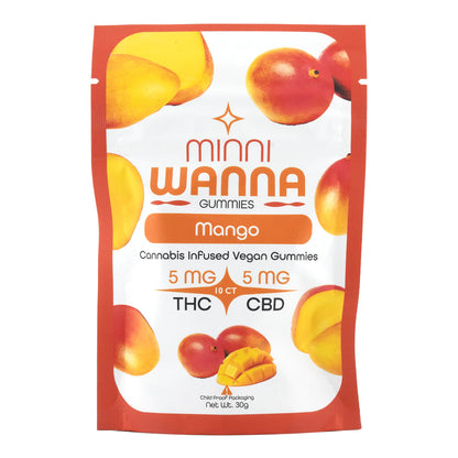 Minni Wanna THC/CBD Gummies (50mg THC + 50mg CBD)